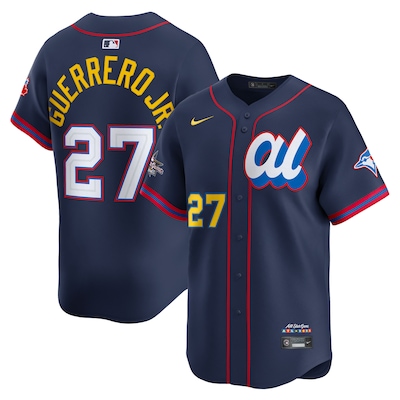 (image for) American League Nike 2025 All-Star Edition Limited Player Jersey - Navy - #27 Vladimir Guerrero Jr. 