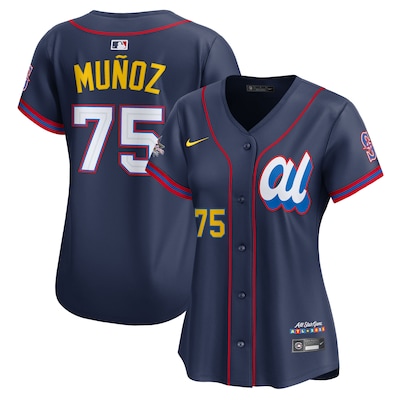 (image for) American League Nike 2025 All-Star Edition Limited Player Jersey - Navy - #75 Andres Munoz 